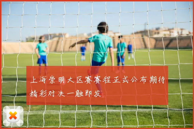 上海崇明大区赛赛程正式公布期待精彩对决一触即发